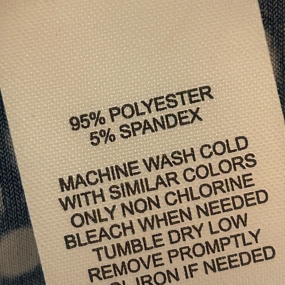 Laura Jeffries | NWT Size 12 Blue/White Geo Print Dress - Picture 4 of 6